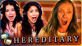 HEREDITARY 2018 Freaked Us Out  Movie Reaction  First Time Watch  Toni Collette [upl. by Arimas]