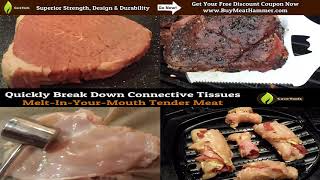 How to Tenderize Steak With A Meat Mallet [upl. by Sybilla]