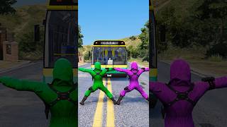 GTA V  PURPLE AND GREEN WRAGNO HELPED FRANKLIN  shorts [upl. by Goldsworthy]