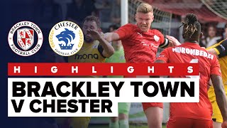 HIGHLIGHTS Brackley Town 31 Chester  Saturday 13th April 2024 [upl. by Domash631]