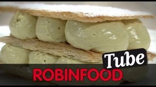 ROBINFOOD  Crema pastelera  Crema de pistacho [upl. by Anaujahs]