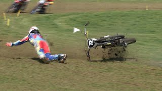 2022 GRASSTRACK THRILLS amp SPILLS  PART 1 [upl. by Karolina]