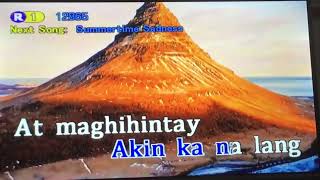 Akin Ka Nalang  Morisette Amon Karaoke Version [upl. by Herriott]