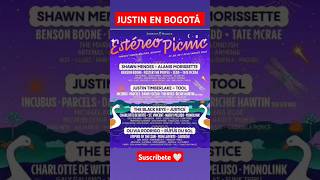 🤯JUSTIN TIMBERLAKE Y KAPO EN ESTÉREO PICNIC🤯 ultimahora justintimberlake bogotá estereopicnic [upl. by Farman]