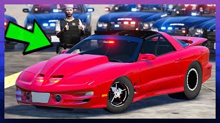 GTA 5 Roleplay  PONTIAC DRAG POLICE 714  RedlineRP [upl. by Camella]