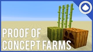 Proof of concept farms using the observer Minecraft 111 [upl. by Sergo446]