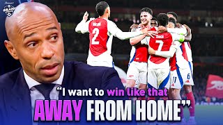 Thierry Henry questions Arsenals statement win vs PSG  UCL Today  CBS Sports Golazo [upl. by Mundford708]