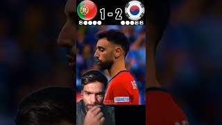 Portugal vs South Korea World Cup Quarterfinal soccerskills worldcup soccerplayer football cr7 [upl. by Amby]