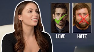 Mens Facial Hair Styles That Women LOVE amp HATE  Girls React [upl. by Tj]