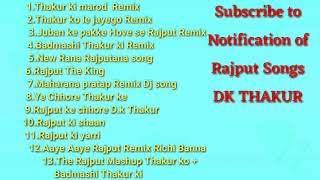 The Rajputana Mashup  Nonstop Rajputana Songs  All Rajputana song [upl. by Arreip511]