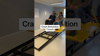 Crash Simulation 7 kmh 45 mph by MrTraffiQ For educational purposes only [upl. by Aliet842]