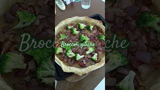 Broccoli quiche vegetable version short video [upl. by Barrow]