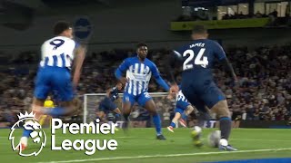 Reece James sent off for kick out on Joao Pedro  Premier League  NBC Sports [upl. by Wanyen717]