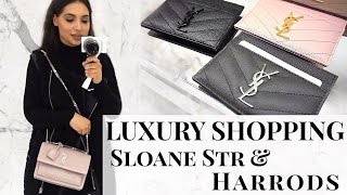 Come Luxury Shopping With Me amp BMWA5H  Saint Laurent Gucci LV [upl. by Pacificas]