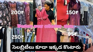 Indo western style dresses for women  western party wear  western tops store in telugu by Chandini [upl. by Zeidman]