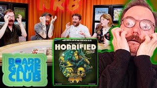 Lets Play HORRIFIED AMERICAN MONSTERS  Board Game Club [upl. by Noble103]