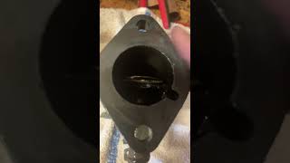 Unstyled B carb comes out of the evaporust Up next sonic cleaner [upl. by Ahsuoj]