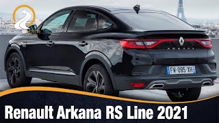 Renault Arkana RS Line 2021  LA VERSIÓN MAS DEPORTIVA DEL NUEVO SUV COUPÉ [upl. by Nnylrac]