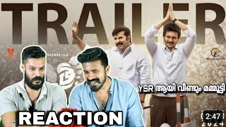 മമ്മൂട്ടി🔥 Yatra 2 Official Trailer Reaction Mammootty Jiiva Mahi V Raghav Entertainment Kizhi [upl. by Mel]