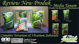 Review amp Unboxing New Produk One Research amp Development Substrate lengkap Untuk Terrarium 96 [upl. by Efren]