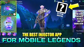 THE BEST INJECTOR APP FOR MOBILE LEGENDS  YVE PATCH ABSOLUTELY NO BAN 100 WORKING [upl. by Aiuhsoj]