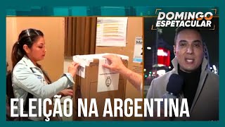 Primeiro turno da eleição presidencial na Argentina acontece neste domingo 22 com disputa acirrada [upl. by Keiko614]