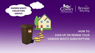 Garden Waste Collection Service  How To Subscribe Online [upl. by Minnie]