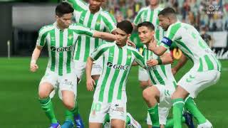 Real Betis vs My reactions and comments gameplay EA Sports FC 25 [upl. by Hirst]