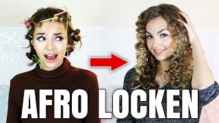 AFRO LOCKEN OHNE HITZE IN 30 MINUTEN  XLAETA [upl. by Lauder]