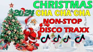 NONSTOP CHRISTMAS SONGS MEDLEY DISCO TRAXX 20232024⛄NEW CHACHA TIKTOK CHRISTMAS DISCO REMIX 2024🎄 [upl. by Norry]