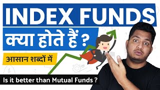 What are Index Funds Index Funds Kya Hote Hain Simple Explanation in Hindi TrueInvesting [upl. by Nannerb]