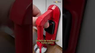 Portable alarm door stopper [upl. by Leummas]