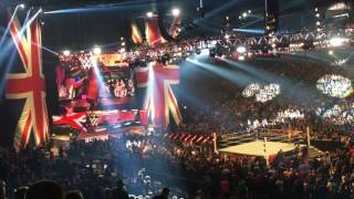 dolph Ziggler amp fandango entrance Wwe raw London 2016 [upl. by Niwde59]