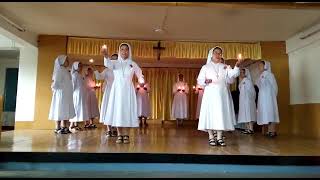 Sisters of Charity SCCG Juniors  Carry your Candle  Teachers Day 2021 Shillong [upl. by Atsejam]