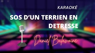 Daniel Balavoine  SOS dun terrien en détresse Karaoké [upl. by Dleifxam719]