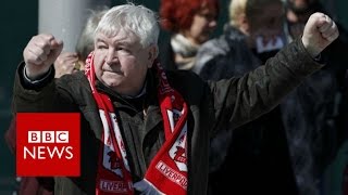 Hillsborough Verdict Families crying and hugging  BBC News [upl. by Fisa]