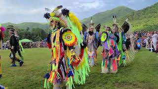 Cherokee Pow Wow Grand Entry July 2022 [upl. by Irodim]