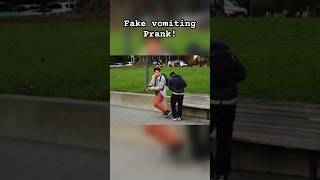 Fake Vomiting Prank shorts [upl. by York]