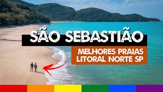 SÃO SEBASTIÃO 10 Melhores Praias do Litoral Norte de SP [upl. by Andromada]