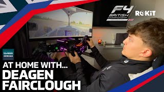 Deagen Fairclough feature on ITV Meridian  ROKiT British F4 [upl. by Euqina]