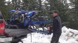 Timbersled Snowbike kit MountainHorse [upl. by Moht329]