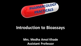 Introduction to Bioassay [upl. by Niwde]