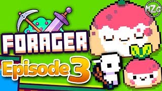 Forager Gameplay Walkthrough  Episode 3  They Are ADORABLE Closed Beta [upl. by Kamat]