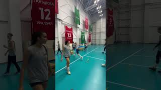 Great exercise to improve volleyball attack approach movement 🔥🏐volleyball technique cev sport [upl. by Anirehs]