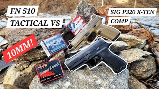 SIG XTEN COMP VS FN 510 TACTICAL Which one should you buy [upl. by Labana]