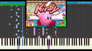 Kirby Super Star  Gourmet Race Synthesia [upl. by Syman]