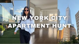 NYC Apartment Hunting  Touring 8 apartments w prices [upl. by Noemys]