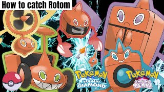 How to catch Rotom  The Secret Key  Pokemon BDSP [upl. by Nodab]