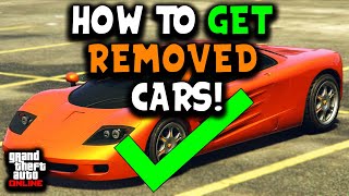 How to GET REMOVED CARS  GTA Online Mercenary Update [upl. by Hartill]