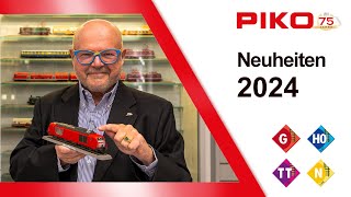 PIKO V135 Neuheitenvorstellung 2024 G H0 TT und N [upl. by Ryun678]